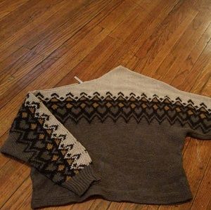 FREE PEOPLE Off-Shoulder cropped Sweater